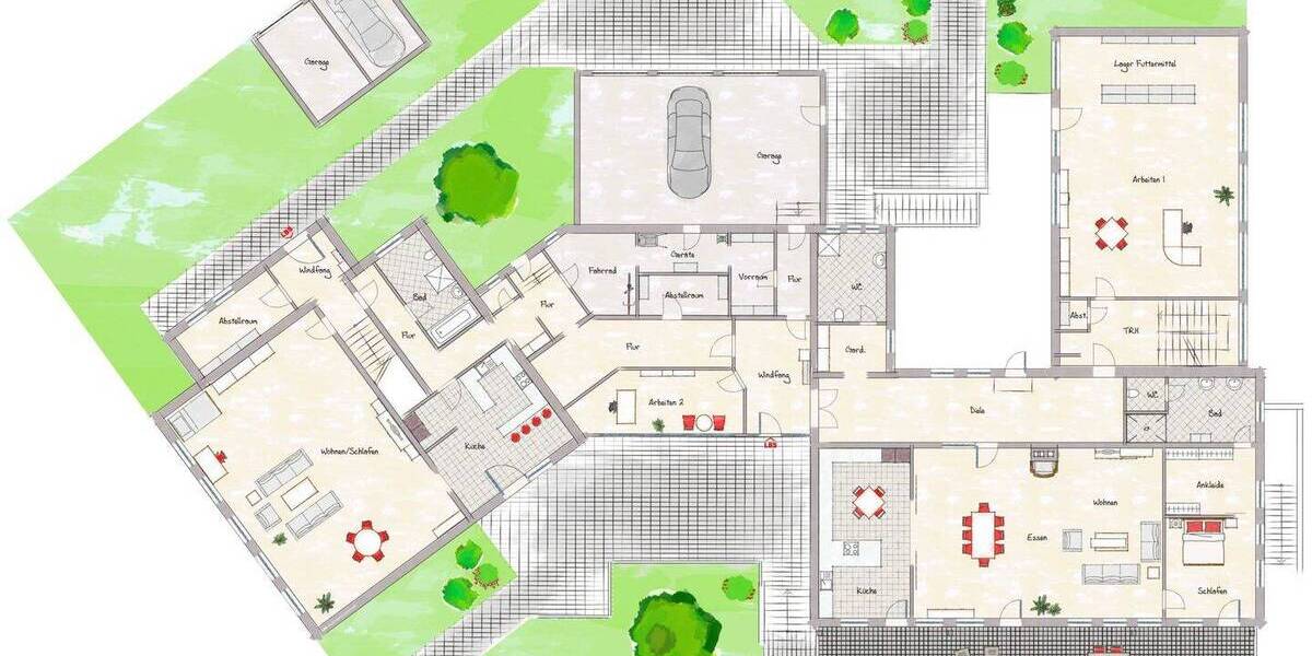 Mehrfamilienhaus, Wohnhaus Herford Falkendiek - 5 Zimmer, 439 m&sup2;, 1.150.000&euro; | Angebot:26305954