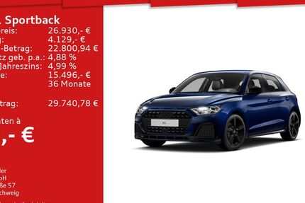 Audi A1 6.500 km 26.930 € Mosbach 74821