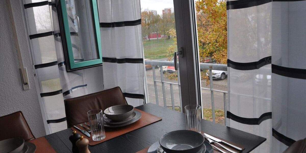 Schicke 1-Zimmer Wohnung in Karlsruhe Oberreut Luxus-Ausstattung 1 zimmer