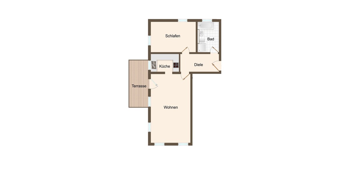 Gepflegte 2-Zimmerwohnung mit Garten in FreilassingHofham - inkl. TG Platz. - frei ab 01.08.2026 - Etagenwohnung Freilassing Freilassing | Angebot:24092328