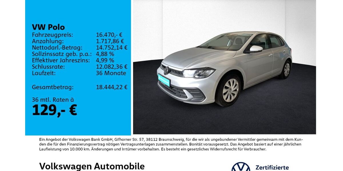 VW Polo 15.401 km 16.470 &euro; Leipzig 04277