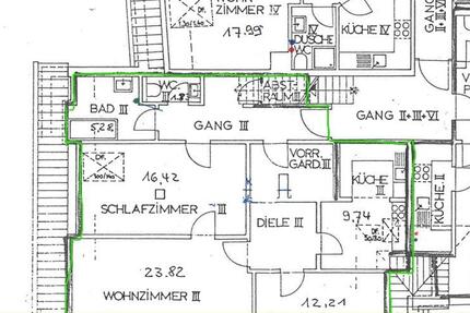 Wohnung Krumbach (Schwaben) - 3 Zimmer, 96 m&sup2;, 900&euro; | Angebot:26459618