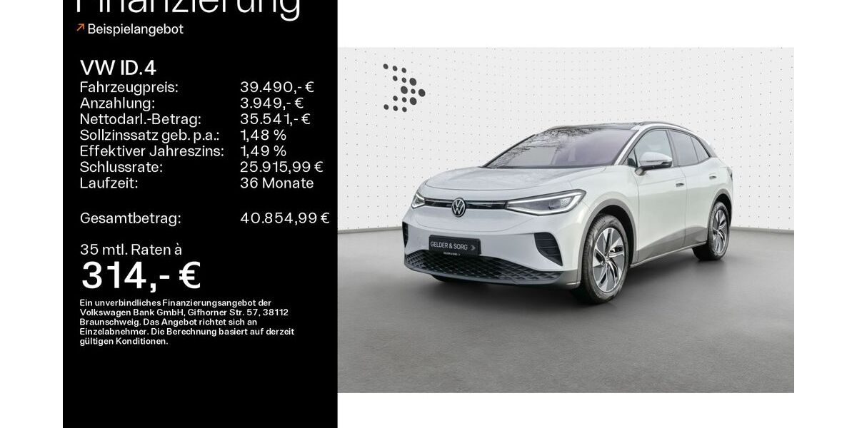 VW ID.4 7.850 km 39.490 &euro; Haßfurt 97437