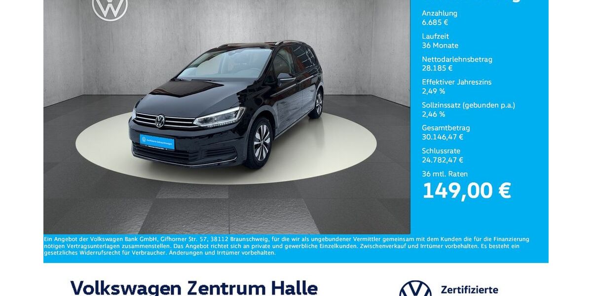 VW Touran 25.719 km 34.870 &euro; Halle/Saale 06110