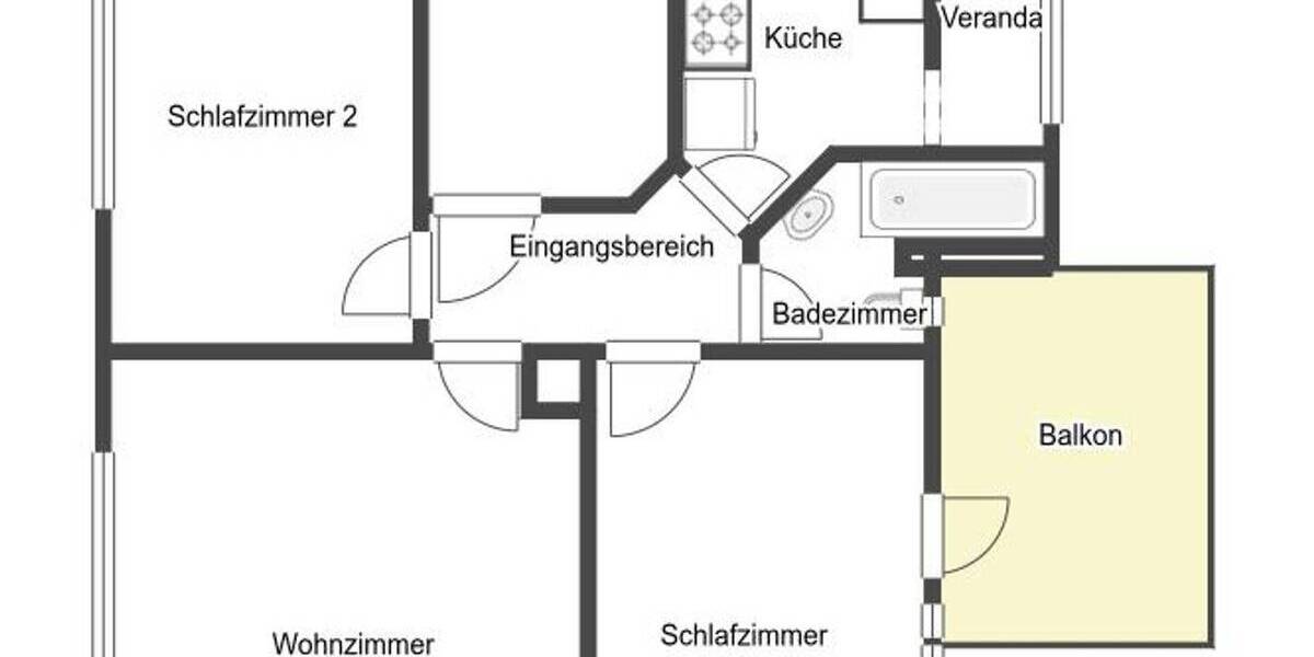 Einfamilienhaus Stuttgart Zuffenhausen - 3 Zimmer, 240.000&euro; | Angebot:26851756