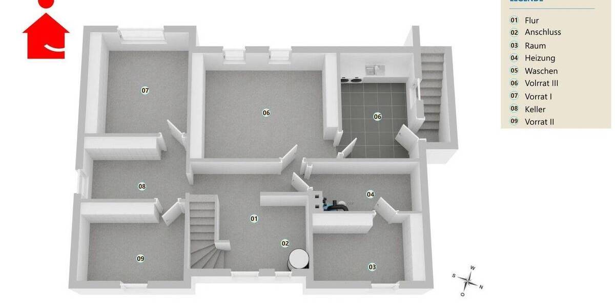 Mehrfamilienhaus, Wohnhaus Greven Reckenfeld - 5 Zimmer, 193 m&sup2;, 375.000&euro; | Angebot:26037076