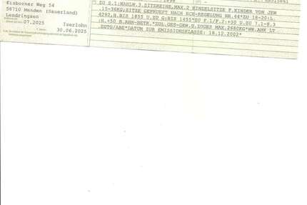 Mercedes-Benz Vaneo 216.000 km 2.100 &euro; Menden (Sauerland) 58710