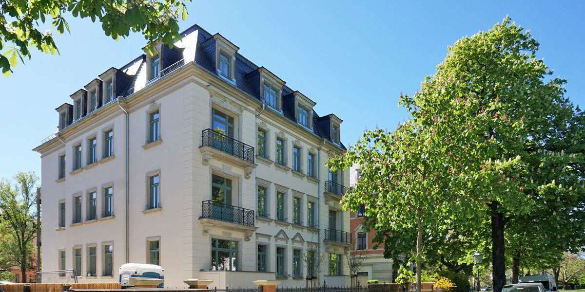 Etagenwohnung Dresden Striesen - 4 Zimmer, 100 m&sup2;, 1.995&euro; | Angebot:26987058