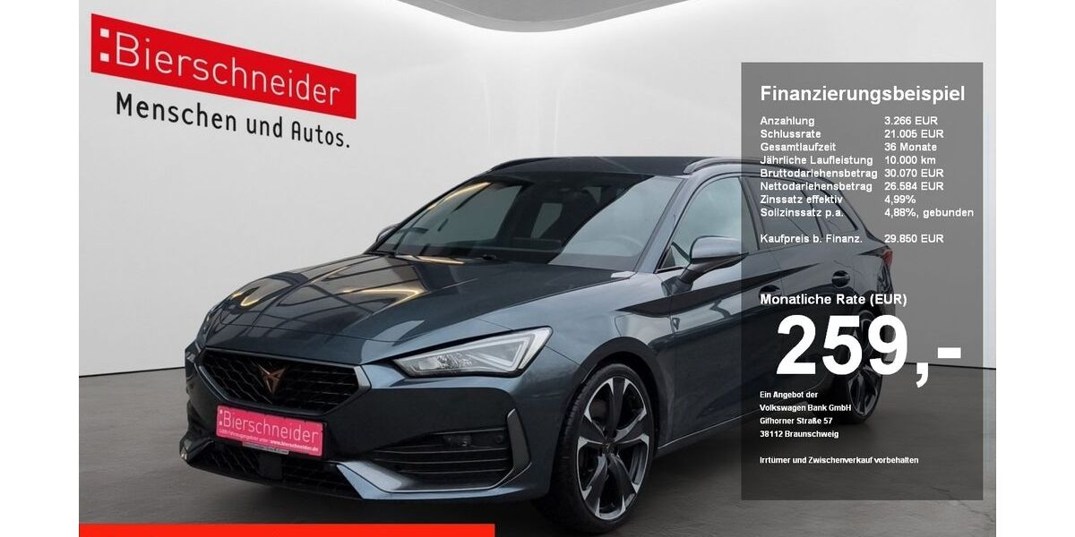 Cupra Leon 27.045 km 29.450 &euro; Regensburg 93055