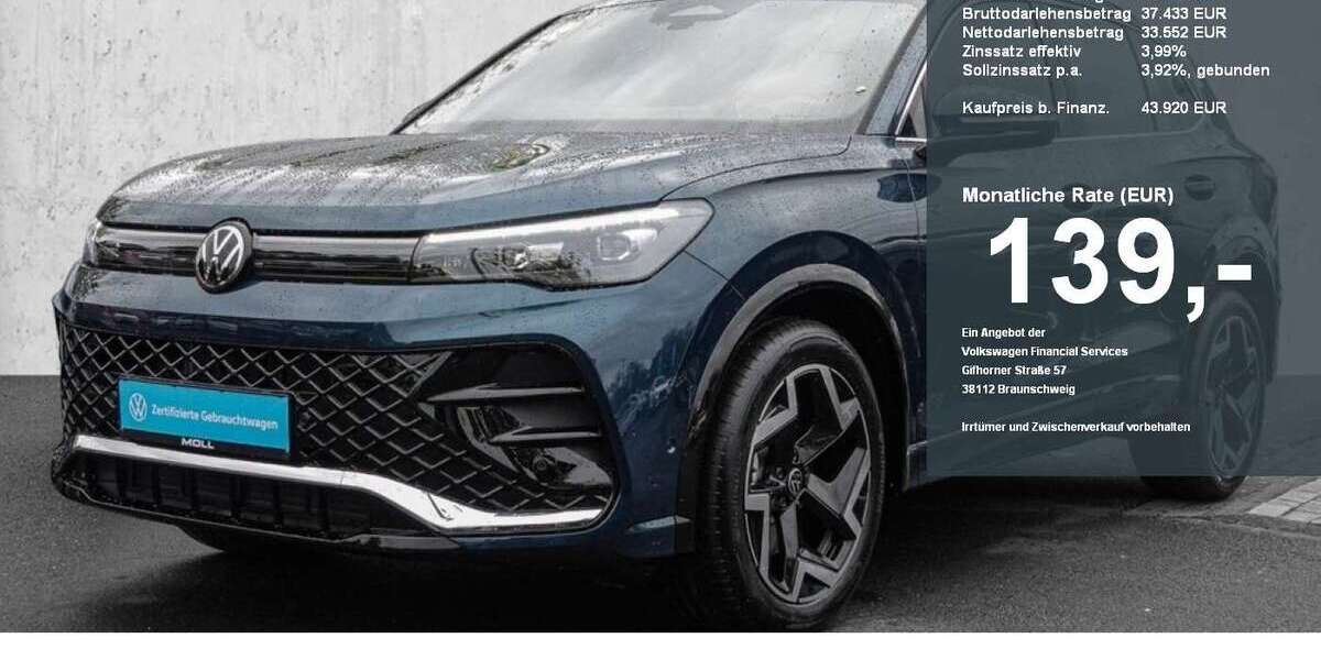 VW Tiguan 4.782 km 43.920 &euro; Düsseldorf 40474