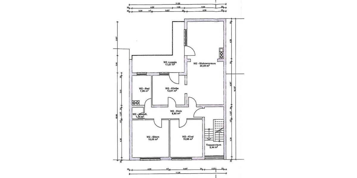 Etagenwohnung Konz Könen - 4 Zimmer, 112 m&sup2;, 319.000&euro; | Angebot:26410155