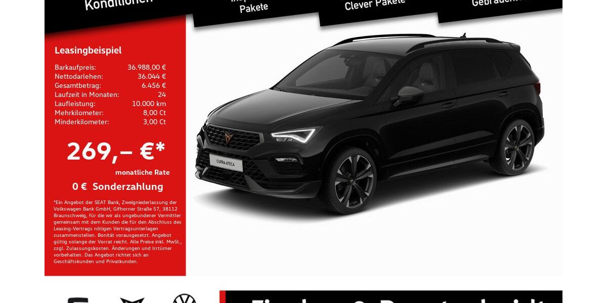 Cupra Ateca 19.953 km 36.988 &euro; Lohmar 53797