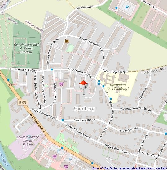 Etagenwohnung Wilkau-Haßlau Haßlau - 3 Zimmer, 59 m&sup2;, 384&euro; | Angebot:24983264