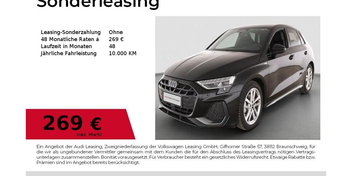 Audi A3 21.184 km 33.940 &euro; Dessau-Roßlau 06844