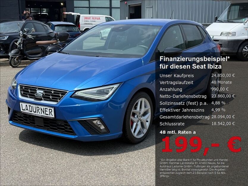 Seat Ibiza 18.500 km 24.850 € Tuttlingen 78532