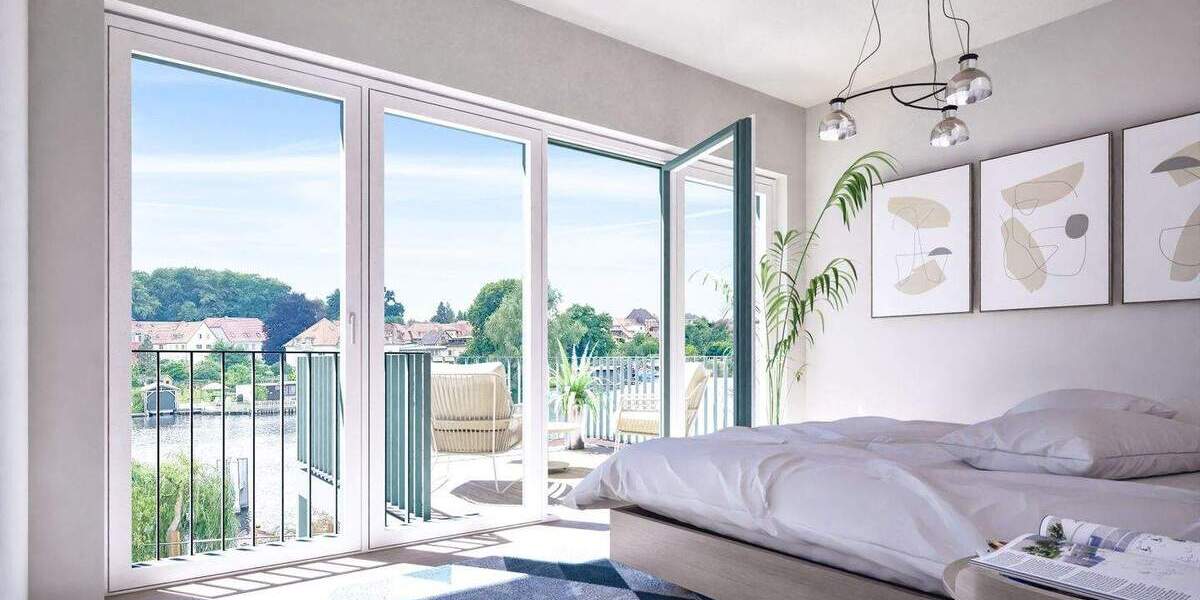 WE 5 - Charmante Altstadtlage mit Wasserblick - ein Juwel in Malchow wartet auf Dich ! 3 zimmer