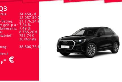 Audi Q3 13.715 km 34.450 &euro; Frankfurt am Main 60314