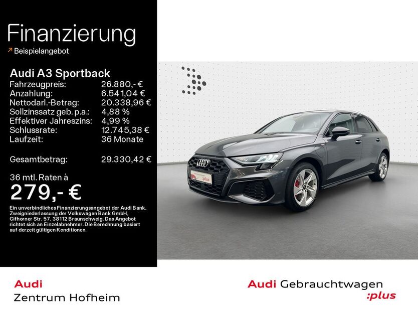 Audi A3 65.865 km 26.880 € Hofheim 65719