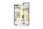 Etagenwohnung Dornum / Dornumersiel Dornumersiel - 2 Zimmer, 33 m&sup2;, 125.000&euro; | Angebot:26540481