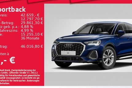 Audi Q3 9.400 km 42.659 &euro; Eching 85386