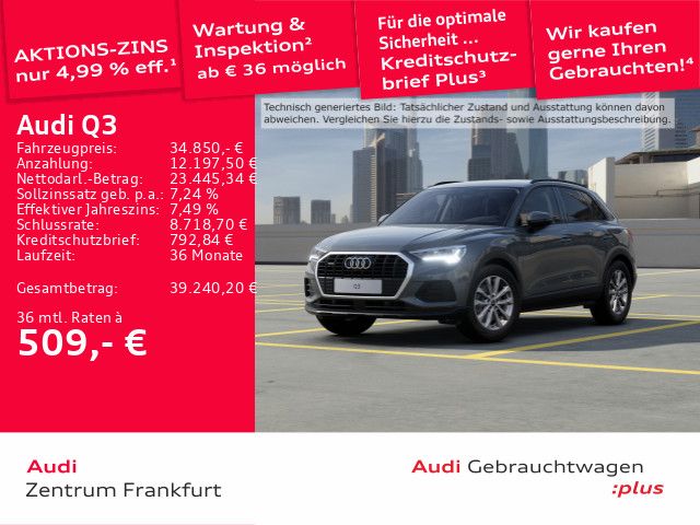 Audi Q3 41.516 km 34.850 &euro; Frankfurt am Main 60314