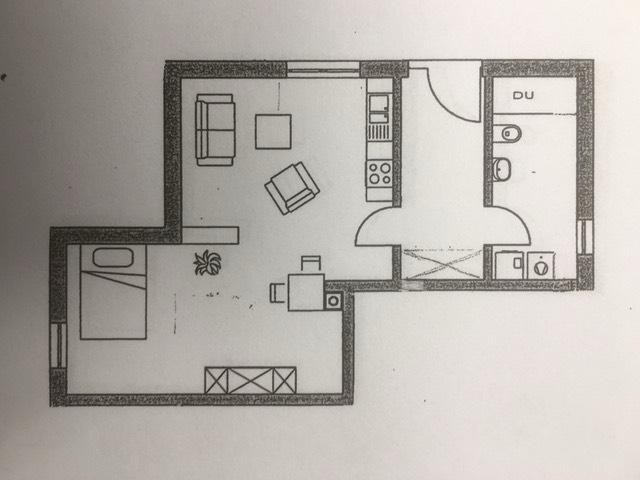 Etagenwohnung Künzell - 1.5 Zimmer, 55 m&sup2;, 650&euro; | Angebot:26374962