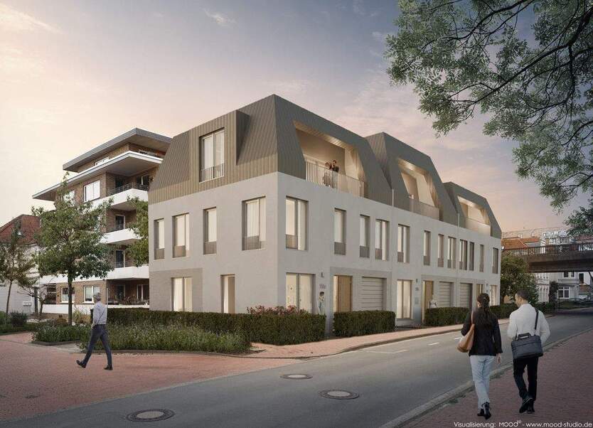 KANALBLICK: Exklusives Reihenmittelhaus am Kanal in Innenstadtnähe - Neubau und Erstbezug! 5 zimmer