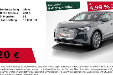 Audi Q4 3.988 km 43.660 &euro; Nürnberg 90441