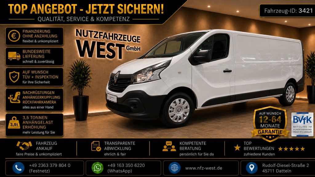 Renault Trafic 109.000 km 16.990 &euro; Datteln 45711