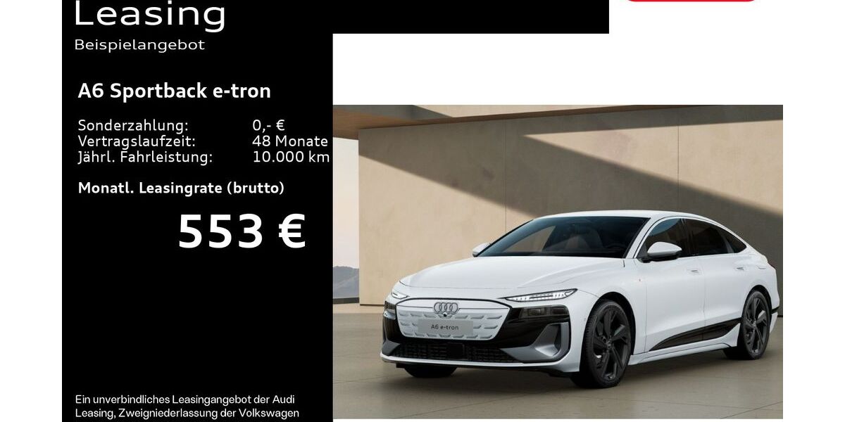 Audi A6 e-tron 16.400 km 52.950 &euro; Bad Hersfeld 36251