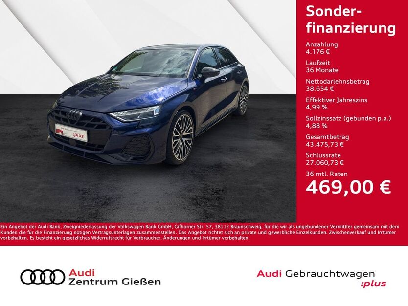 Audi A3 15.000 km 42.830 € Giessen 35394