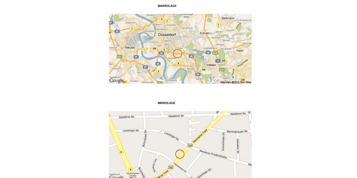 Erdgeschoßwohnung Düsseldorf Stadtbezirk 8 - 3 Zimmer, 73 m&sup2;, 250.000&euro; | Angebot:26033345