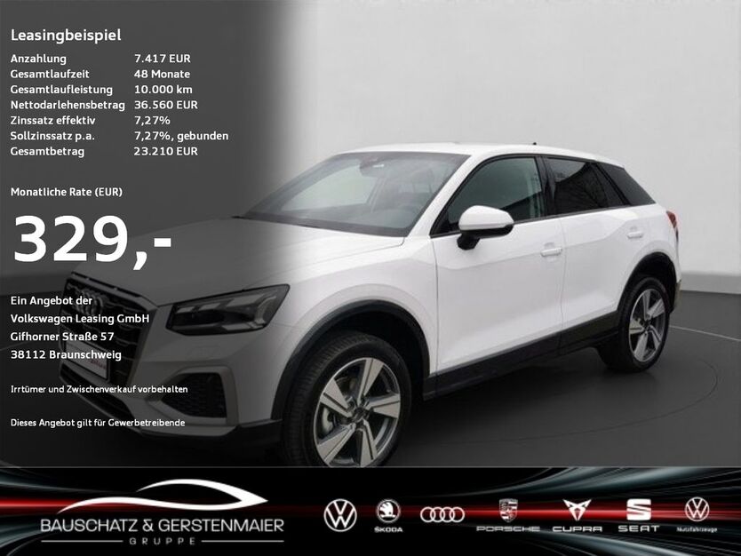 Audi Q2 4.400 km 32.430 € Ravensburg 88214