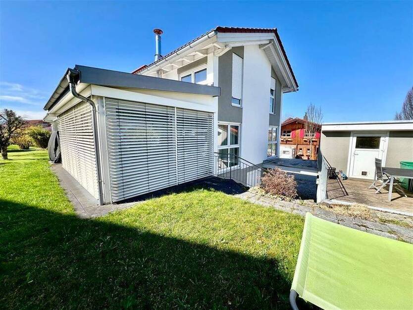 DURACHAllgäu - ideale DHH für die Familie, mit Kaminofen, FB-Heizung, Wintergarten, 2 Bäder uvm.
