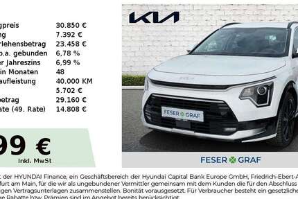 Kia Niro 9.048 km 30.850 &euro; Roth 91154