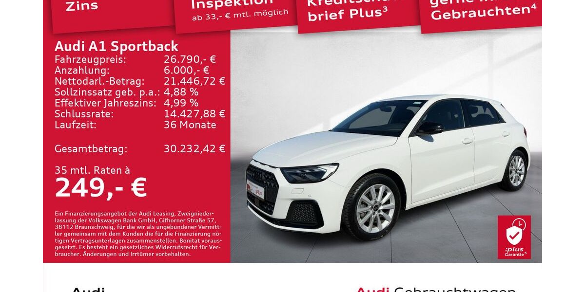Audi A1 9.366 km 23.590 € Dresden 01169