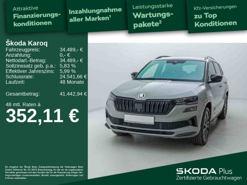 Skoda Karoq 10.000 km 34.489 € Berlin 13088