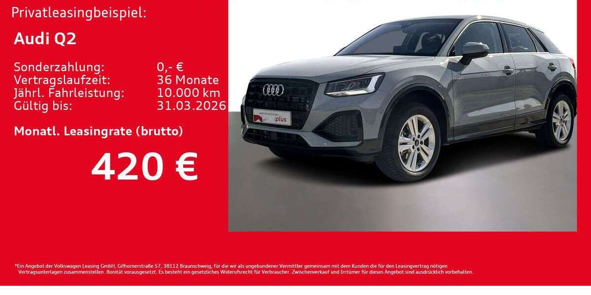 Audi Q2 3.912 km 33.913 &euro; Hamburg 22529