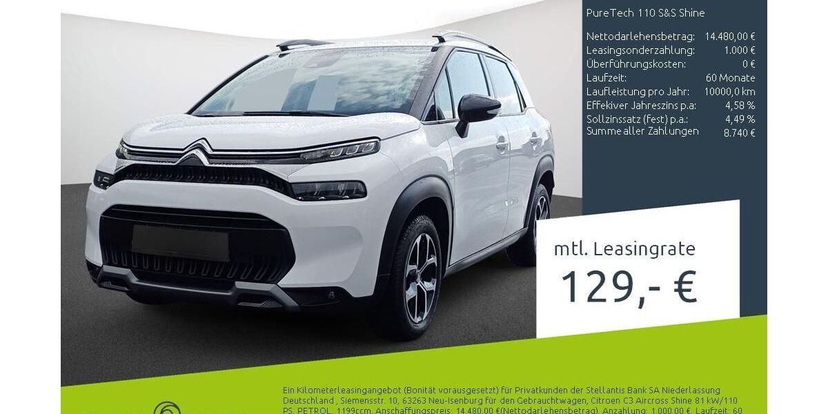 Citroen C3 Aircross 20.919 km 14.480 &euro; Borken 46325