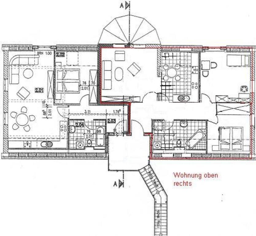 Gemütliche, großzügige Dachgeschosswohnung zimmer