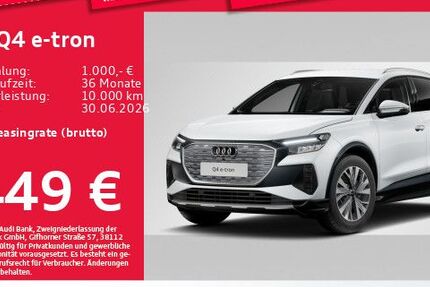 Audi Q4 e-tron 6.897 km 43.133 &euro; Eching 85386