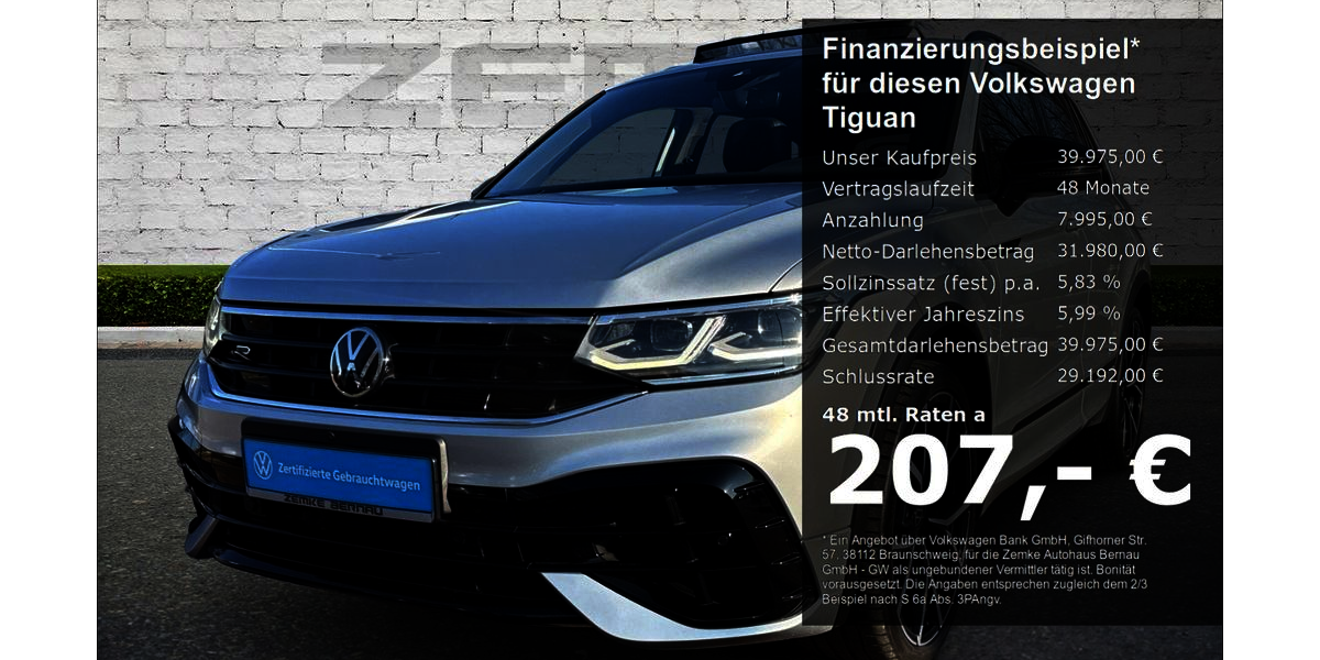 VW Tiguan 67.518 km 39.975 &euro; Bernau 16321