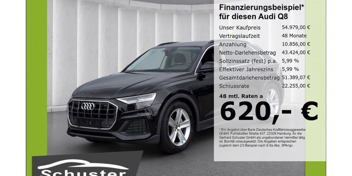 Audi Q8 35.248 km 54.280 &euro; Ruhstorf 94099