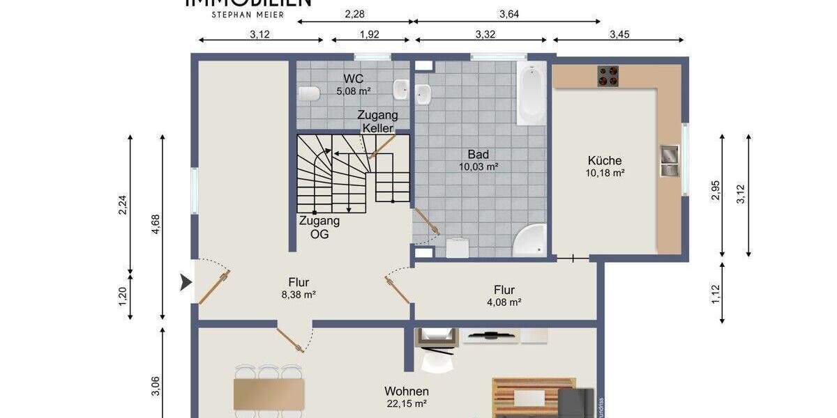 Einfamilienhaus Rudolstadt Volkstedt - 4 Zimmer, 108 m&sup2;, 115.000&euro; | Angebot:25676541