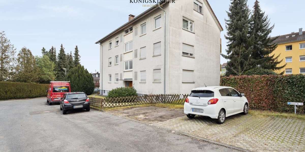 Etagenwohnung Ebersbach an der Fils - 3 Zimmer, 67 m&sup2;, 195.000&euro; | Angebot:24904762