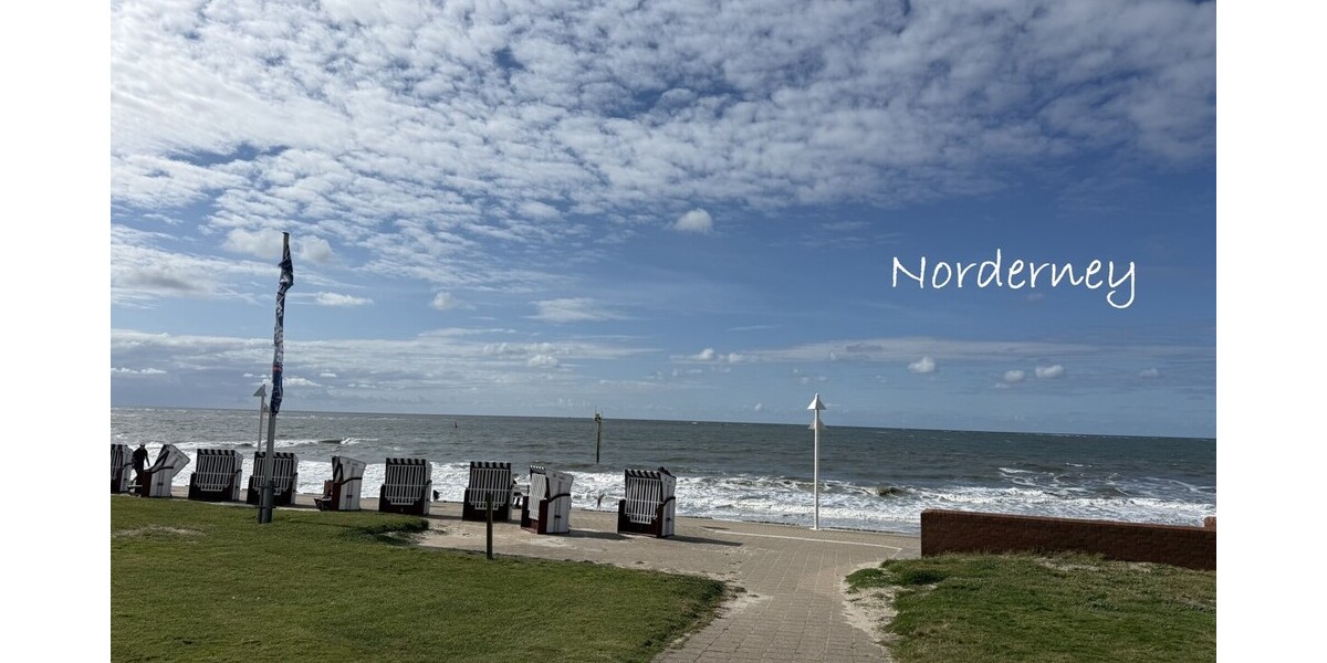 Nordsee: Wohnen mit rd. 80 m² Grundfläche · Strand fast vor der Tür! - Etagenwohnung Norderney | Angebot:27235287