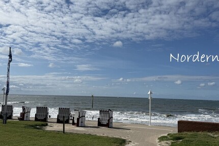 Nordsee: Wohnen mit rd. 80 m² Grundfläche · Strand fast vor der Tür! - Wohnung Norderney | Angebot:27235287