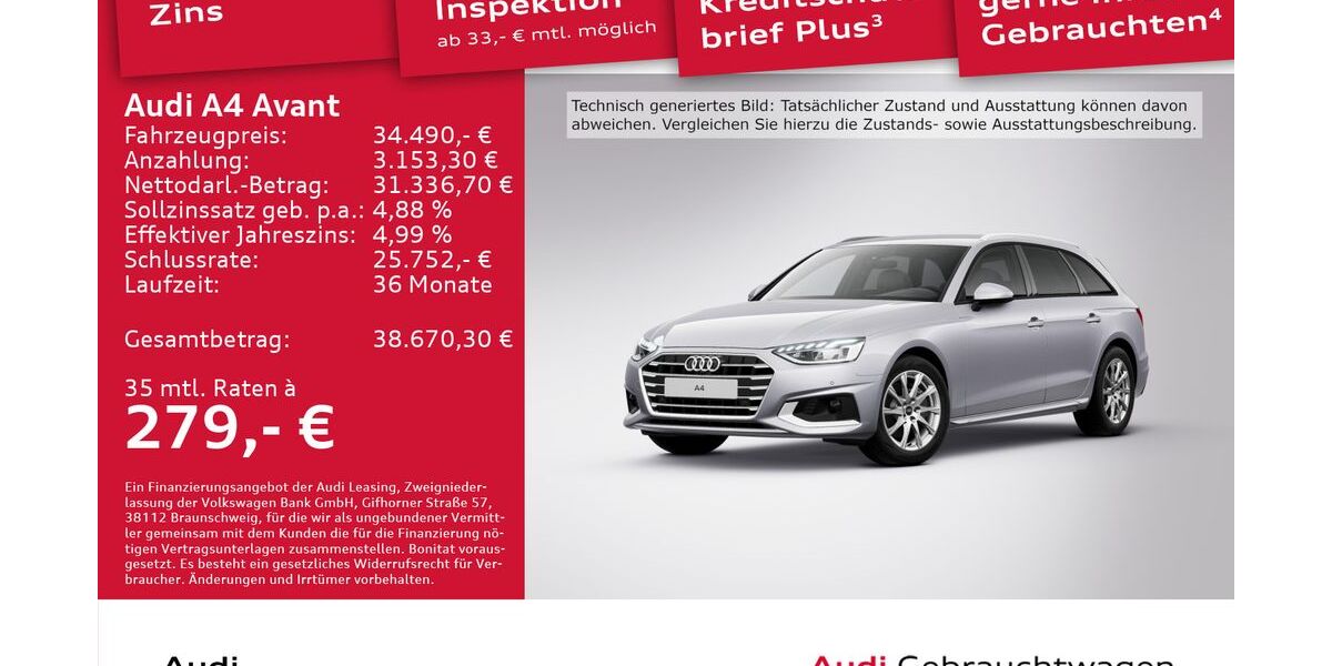 Audi A4 29.732 km 34.490 &euro; Dresden 01067