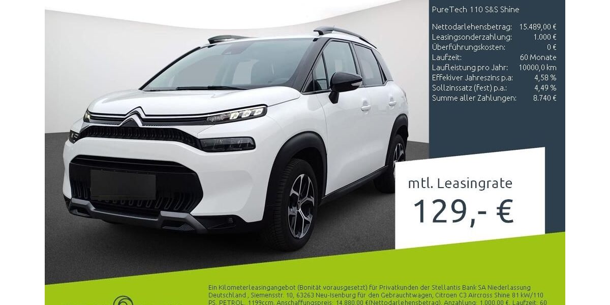 Citroen C3 Aircross 12.911 km 14.979 &euro; Borken 46325