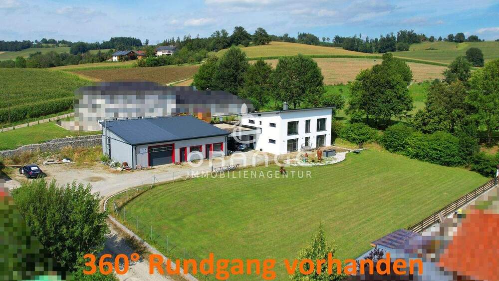 426 m² WNF - Modernes & neuwertiges (Massiv-) Traumhaus inkl. Gewerbehalle, Büro & großem Garten!! 4 zimmer